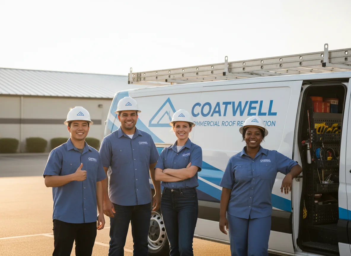 Commercial roof coating company in Wheatland, IA